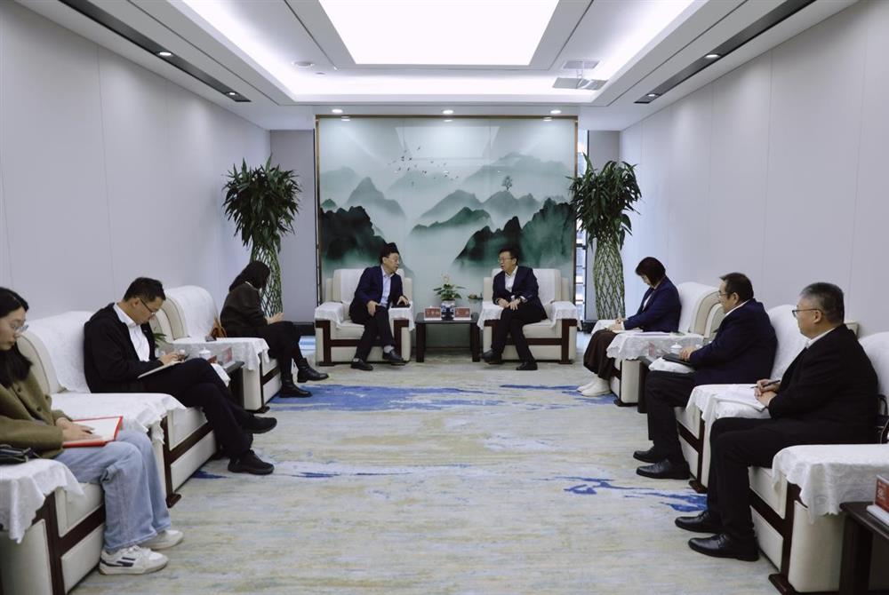 政企聯動，共謀發展新路徑！ 濟南市商務局一行到產發集團座談交流